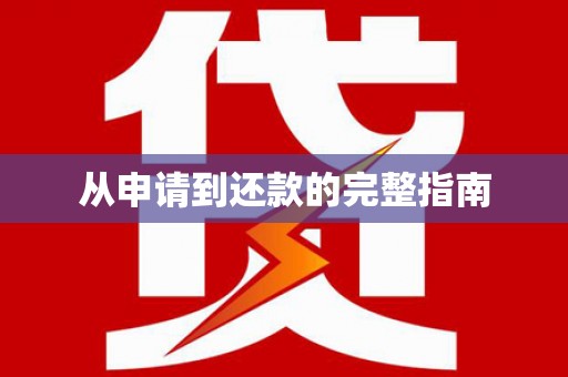 巨野从申请到还款的完整指南