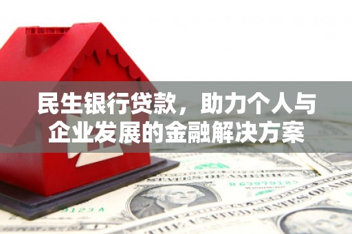 巨野民生银行贷款，助力个人与企业发展的金融解决方案