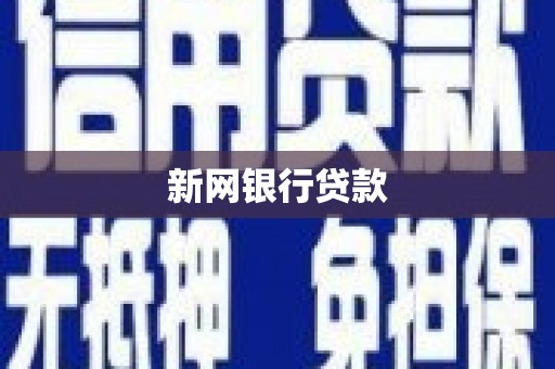 巨野新网银行贷款