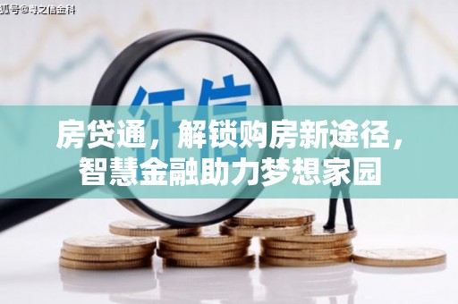 巨野房贷通，解锁购房新途径，智慧金融助力梦想家园