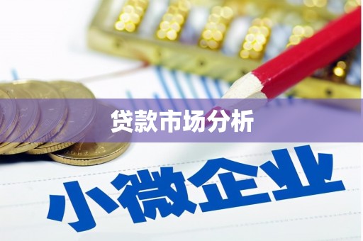巨野贷款市场分析