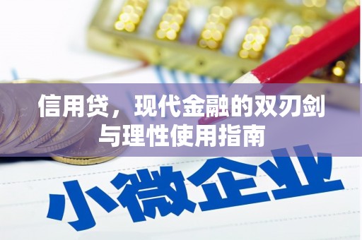 巨野信用贷，现代金融的双刃剑与理性使用指南