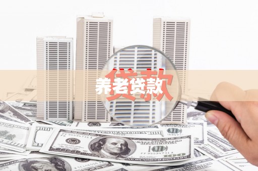 巨野养老贷款