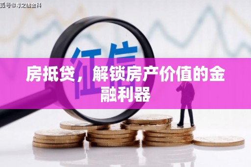 巨野房抵贷，解锁房产价值的金融利器