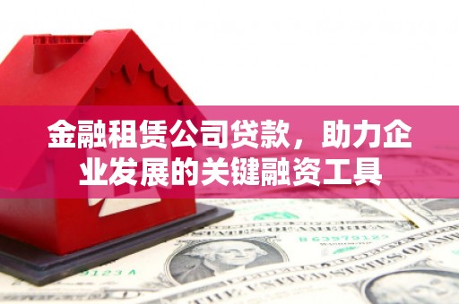 巨野金融租赁公司贷款，助力企业发展的关键融资工具
