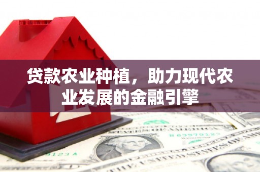 巨野贷款农业种植，助力现代农业发展的金融引擎