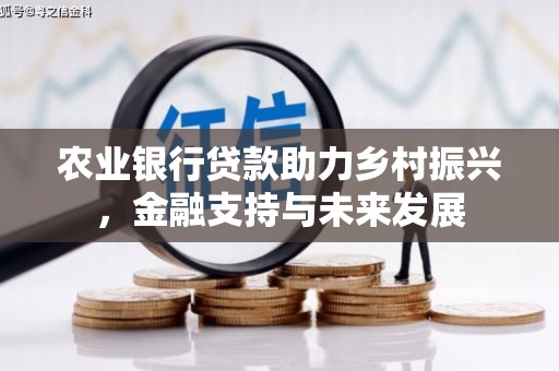 巨野农业银行贷款助力乡村振兴，金融支持与未来发展