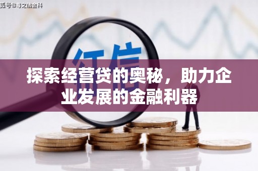 巨野探索经营贷的奥秘，助力企业发展的金融利器