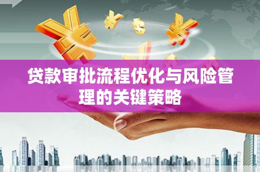 巨野贷款审批流程优化与风险管理的关键策略