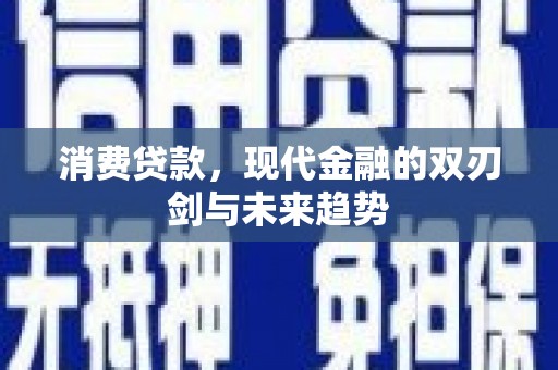 巨野消费贷款，现代金融的双刃剑与未来趋势