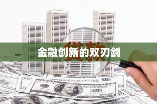 巨野金融创新的双刃剑