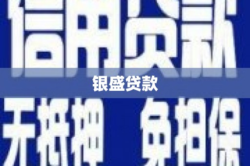 巨野银盛贷款