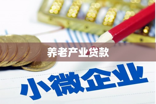 巨野养老产业贷款