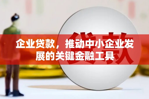 巨野企业贷款，推动中小企业发展的关键金融工具