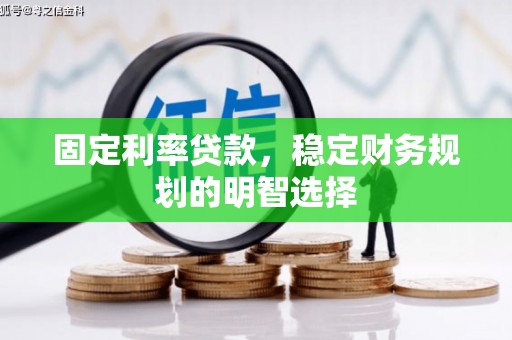 巨野固定利率贷款，稳定财务规划的明智选择