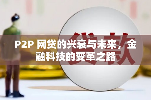 巨野P2P 网贷的兴衰与未来，金融科技的变革之路