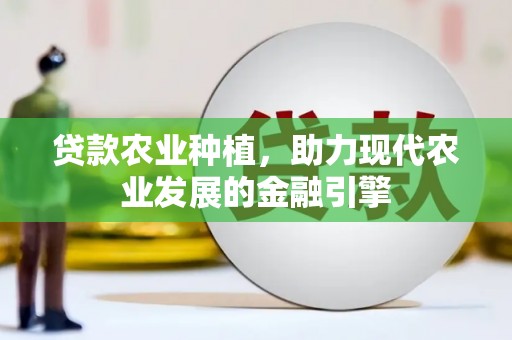 巨野贷款农业种植，助力现代农业发展的金融引擎