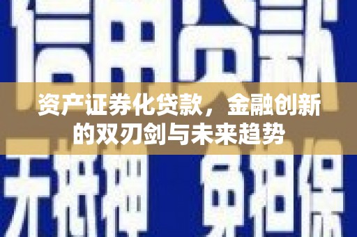 巨野资产证券化贷款，金融创新的双刃剑与未来趋势