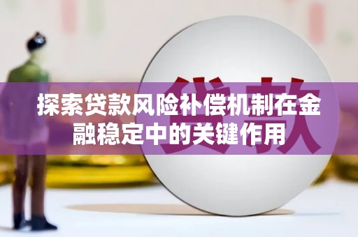 巨野探索贷款风险补偿机制在金融稳定中的关键作用