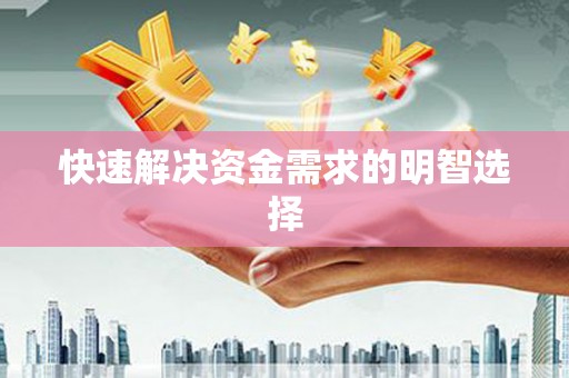 巨野快速解决资金需求的明智选择