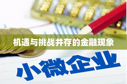 巨野机遇与挑战并存的金融现象